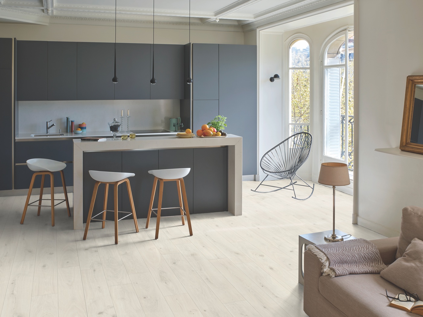 Vinylová podlaha v metráži PVC DUPLEX 1714 s textilní podložkou