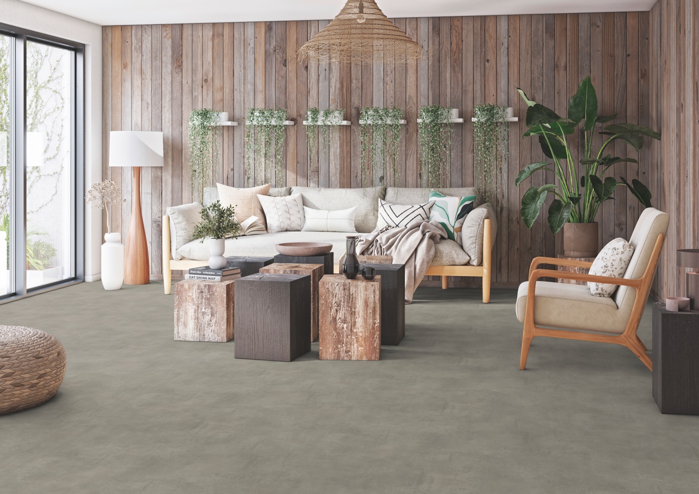 Vinylová podlaha v metráži PVC DUPLEX 1730 s textilní podložkou
