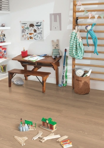 Laminátová plovoucí podlaha FLOORCLIC Country AQ LARGE FV 82134 Dub Baronia hnědý