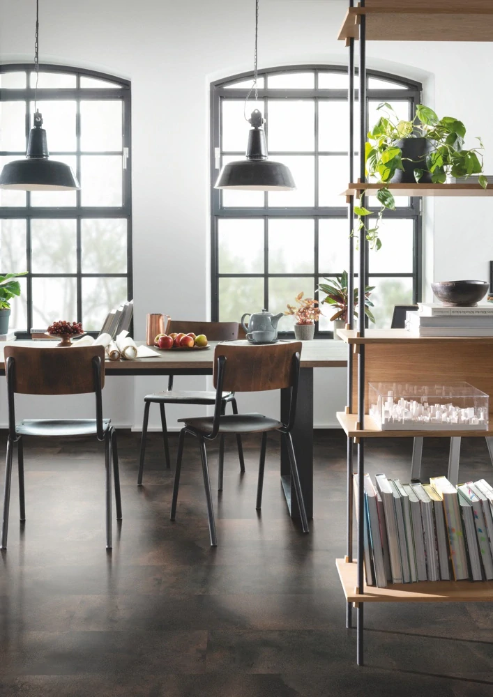 Multifunkční podlaha MULTIFLOR AquaRes MK 76303 V Titanit antracitový