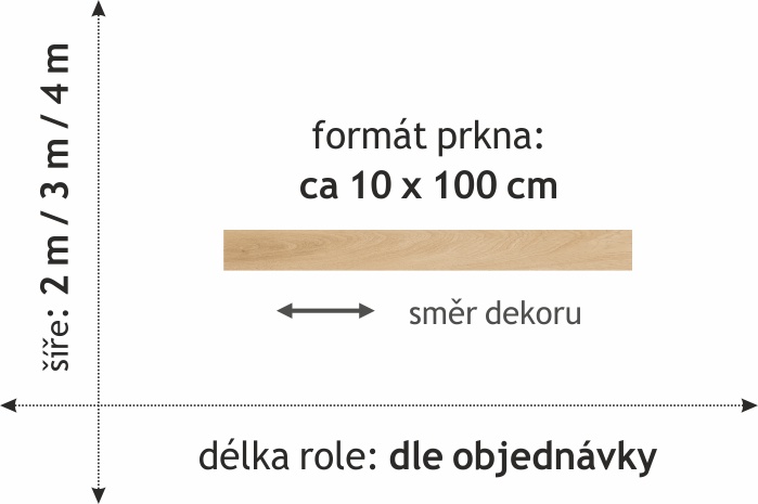Vinylová podlaha v metráži PVC DUPLEX 1792 s textilní podložkou