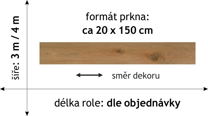 Vinylová podlaha v metráži PVC DUPLEX 1778 s textilní podložkou