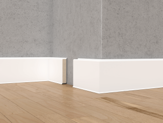 Soklová lišta Cubu flex life 40 bílá